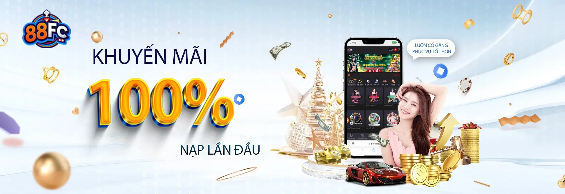 668fc Tặng quà tân thủ 100% nạo tiền lần đầu